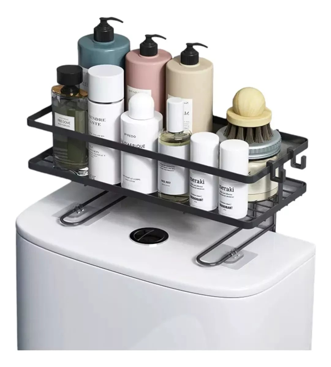 Organizador Metálico Multiusos para Inodoro Ahorra Espacio