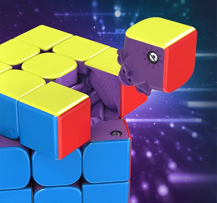 Cubo Rubik Magnetico MOYU Super RS3M Purpura