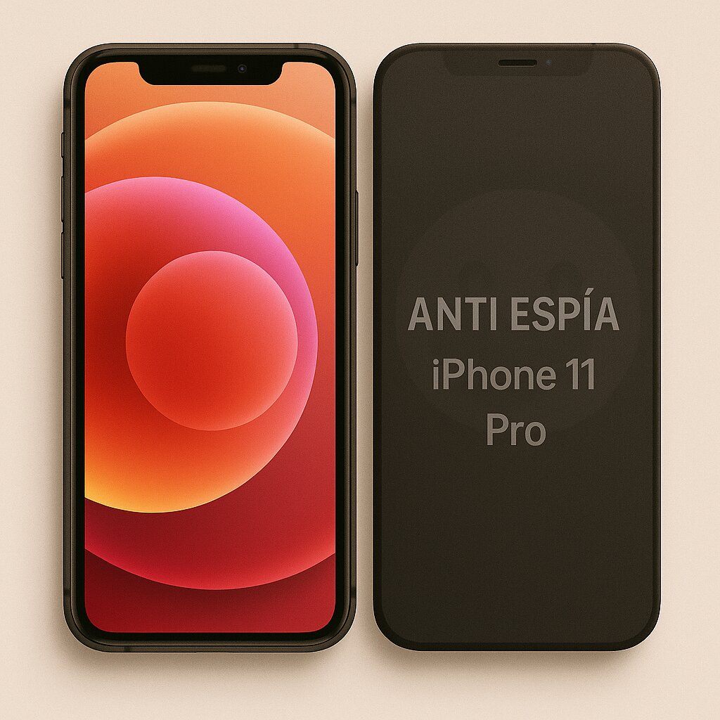 Vidrio Protector de Pantalla Premium Antiespia para Iphone