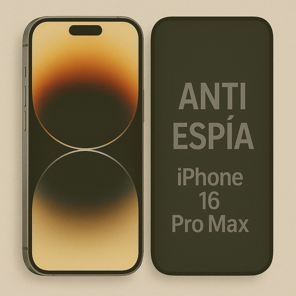 Vidrio Protector de Pantalla Premium Antiespia para Iphone
