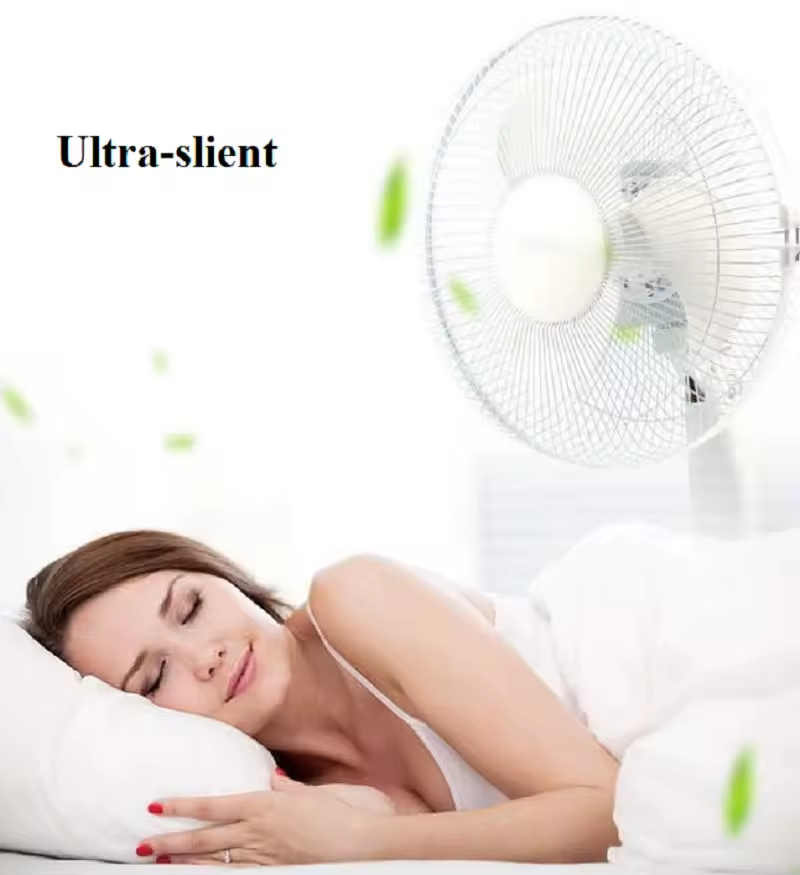 Ventilador con Panel Solar 12 Pulgadas Bombillos Gd-8019