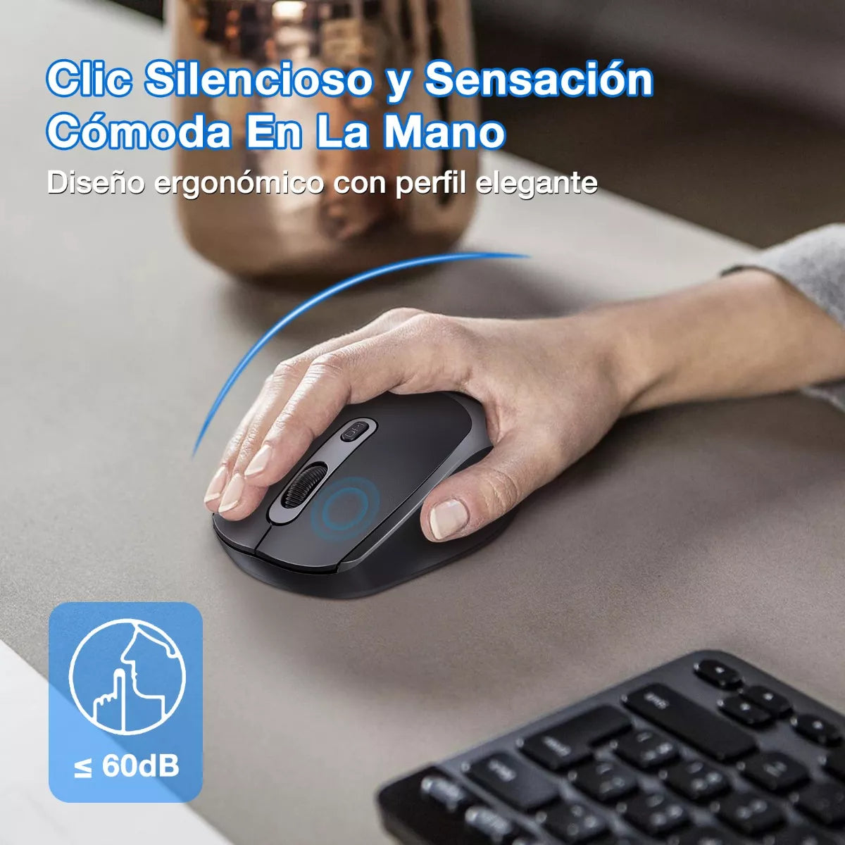 Mouse Inalambrico Bluetooth Rat001