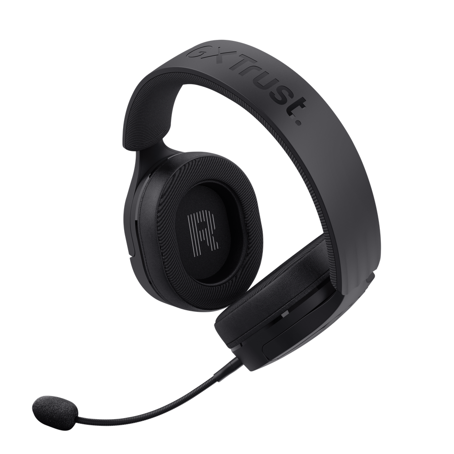 Auriculares Gamer Trust Fayzo Wireless (GXT 491) – 50 mm • 7.1 Virtual • Dual Wireless • RGB