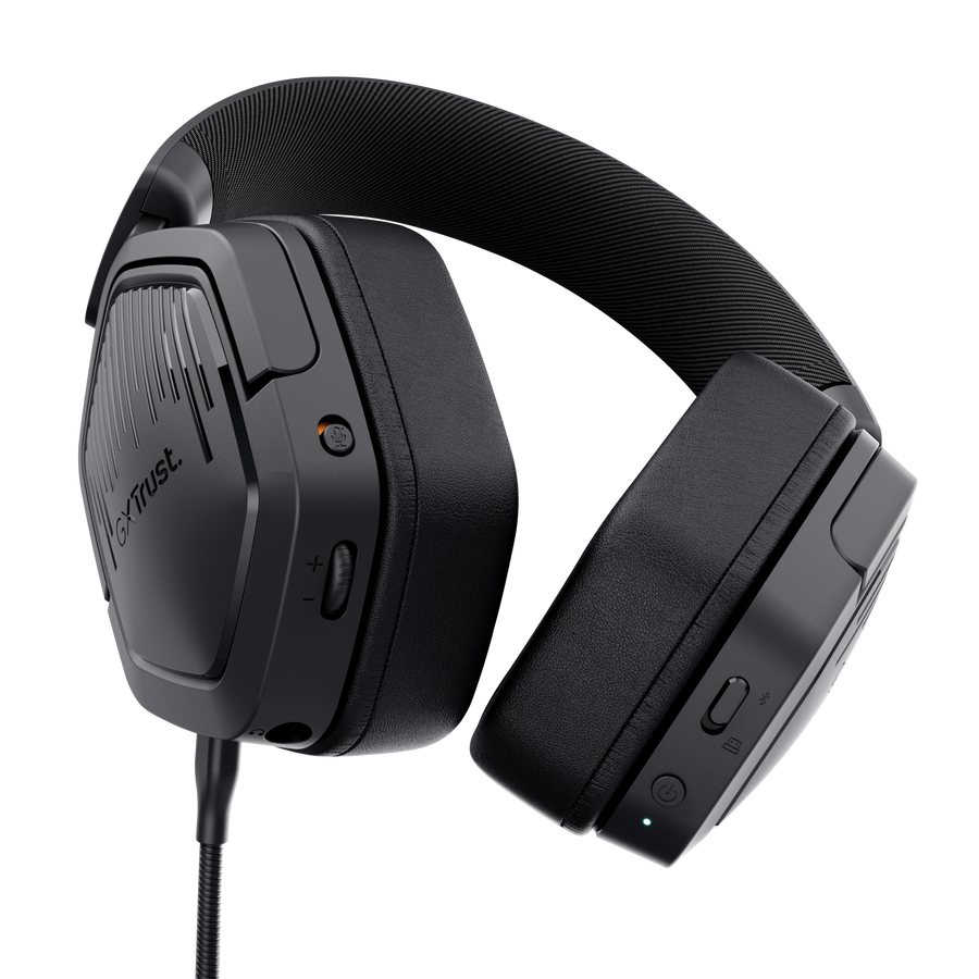 Diadema Trust Carus Multiplataforma inalambrica Usb / bluetooth