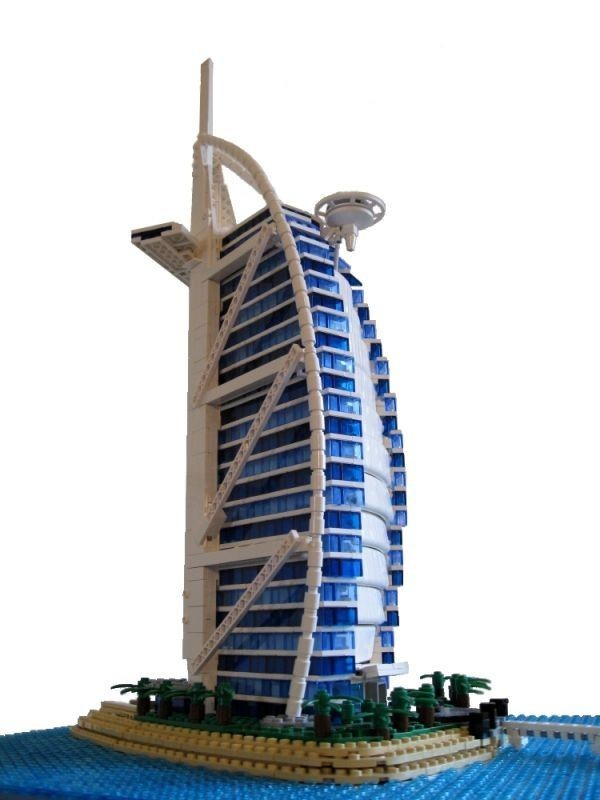 FICHAS PARA ARMAR BURJ AL ARAB HOTEL