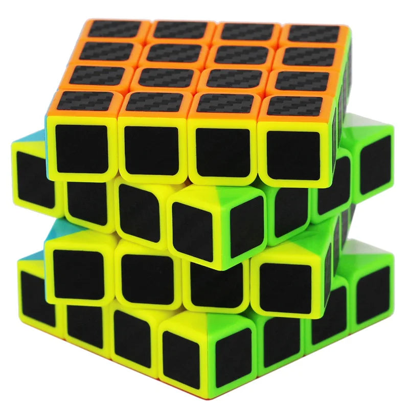 Cubo Rubik Qiyi 4x4 Fibra Carbono Speedcube