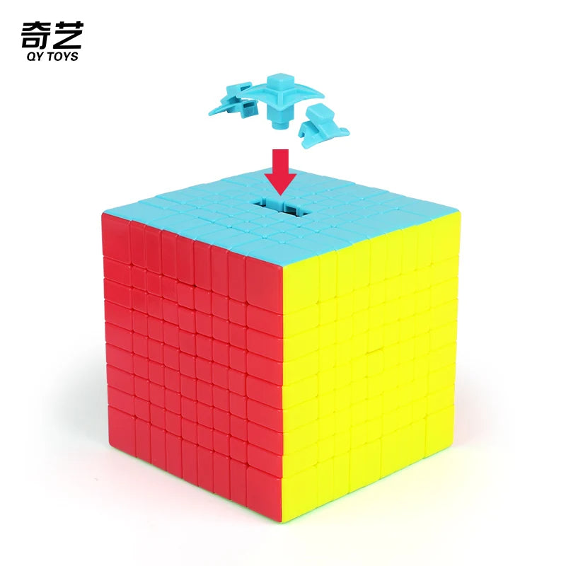 Cubo Rubik Qiyi 9x9 Stikersless