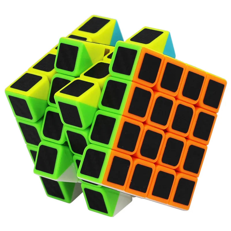 Cubo Rubik Qiyi 4x4 Fibra Carbono Speedcube