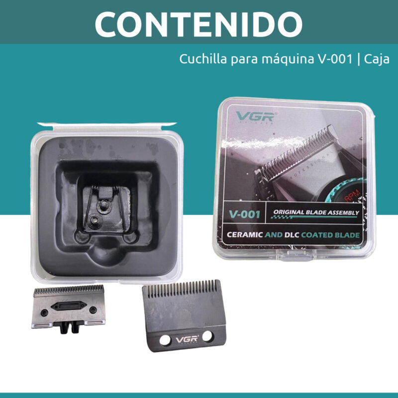 Cuchilla VGR 001 Repuesto Original Completo