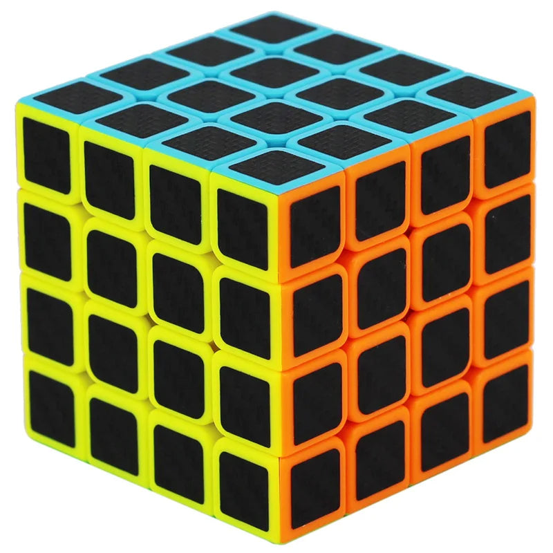 Cubo Rubik Qiyi 4x4 Fibra Carbono Speedcube
