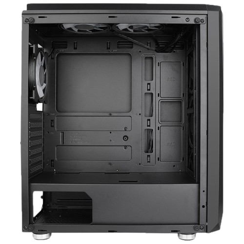 GABINETE ICEBERG CRYSTAL G11 + 4 VENTILADORES