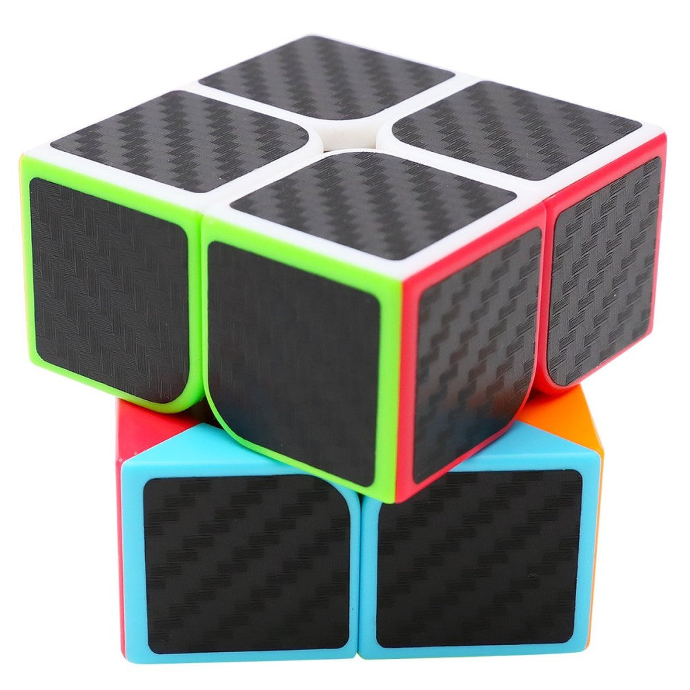 Cubo Rubik 2x2 Fibra de Carbono Qiyi