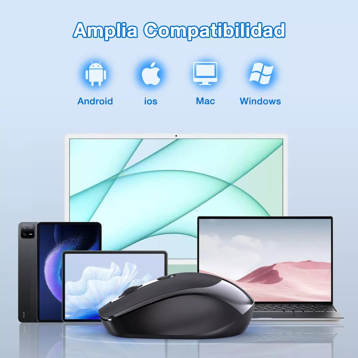 Mouse Inalambrico Bluetooth Rat001