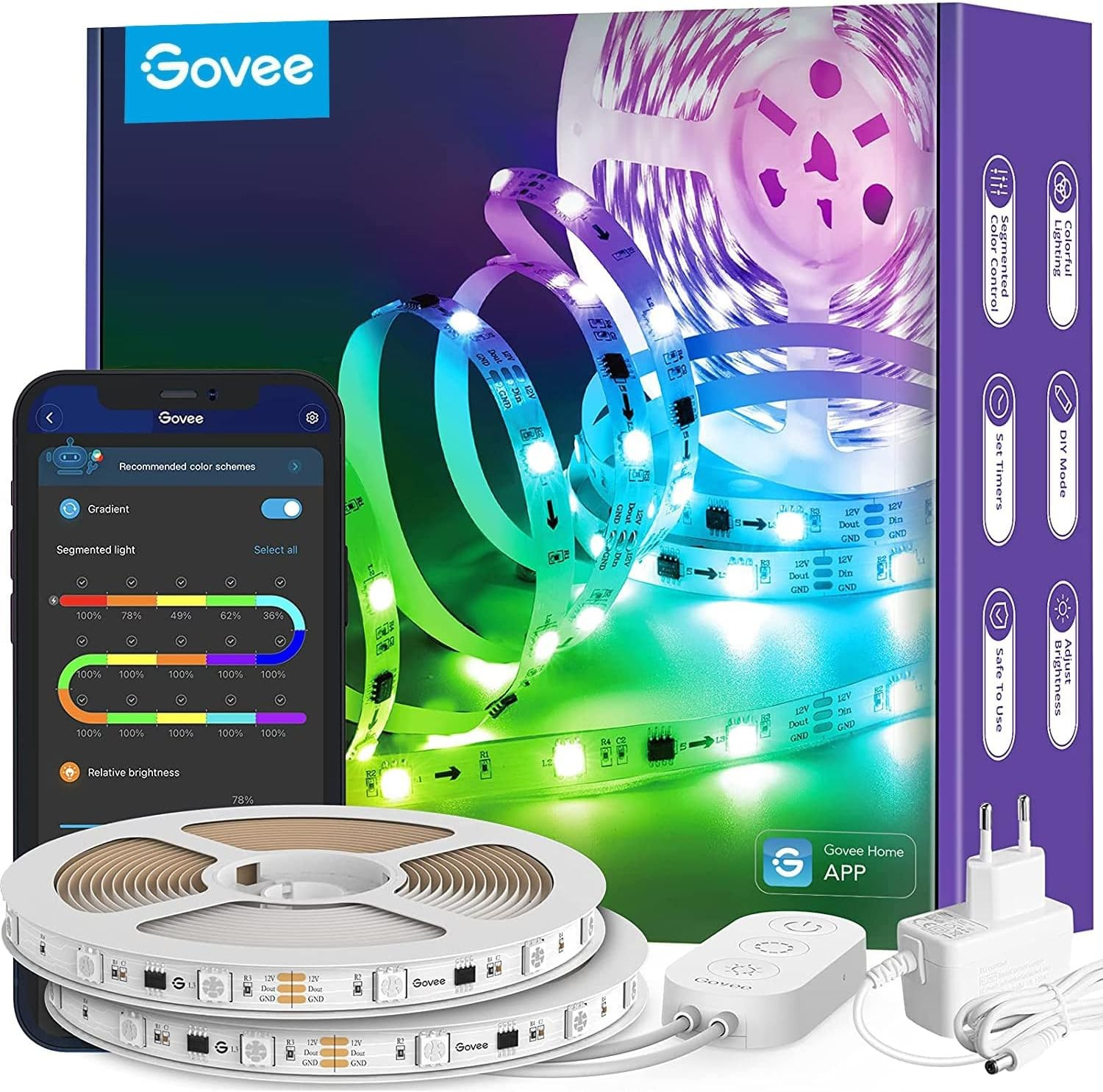 LUCES RGB GOVEE 10M