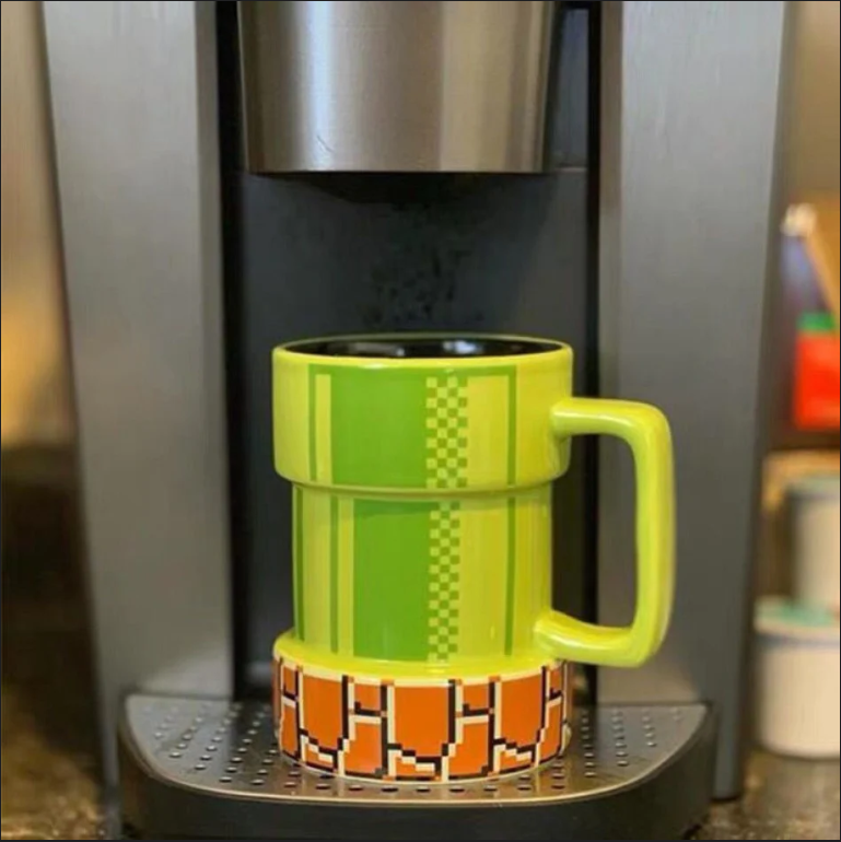 Mug Tubo de Mario Bros