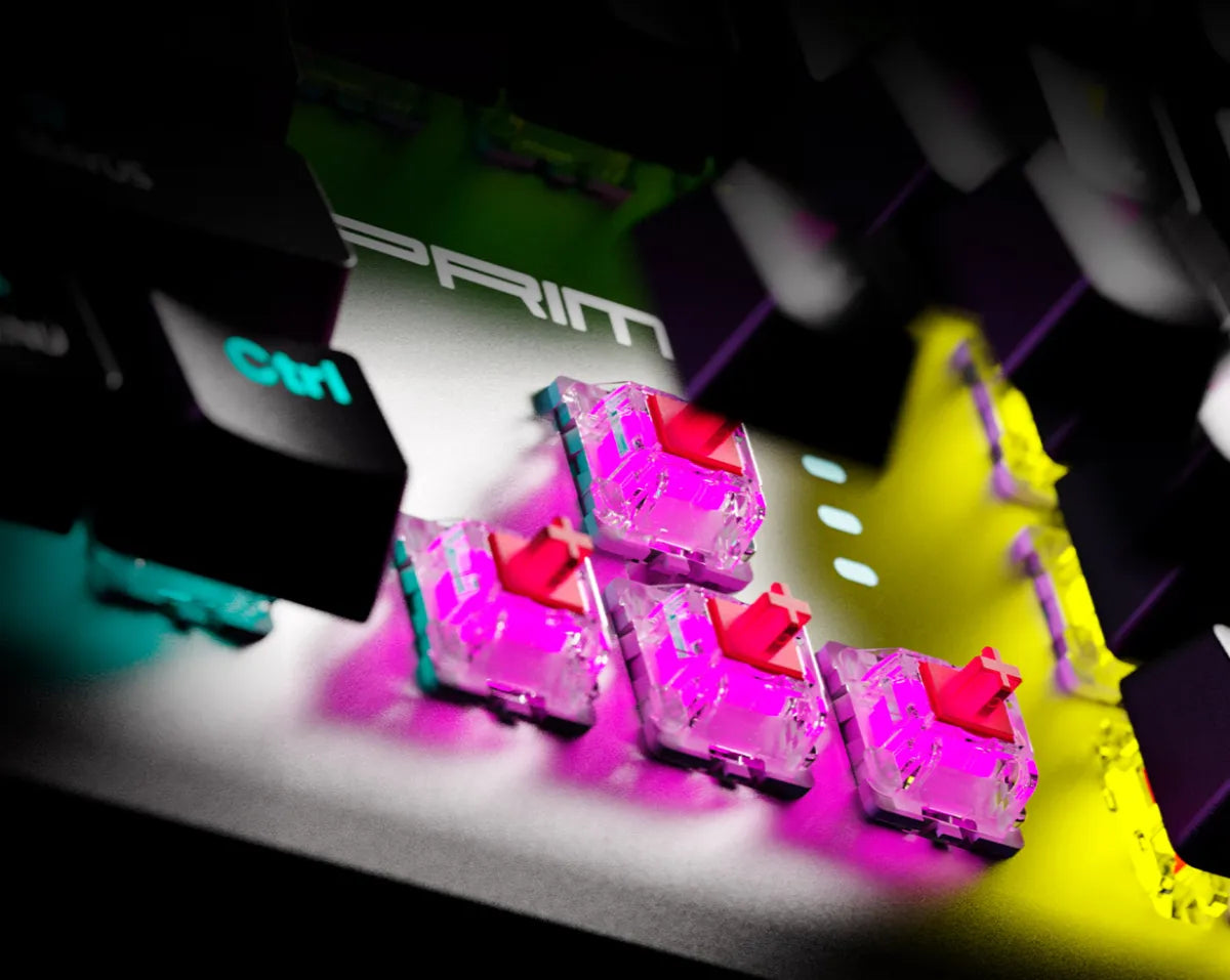 Teclado Mecánico 100% Switch Rojos - Primus Ballista 91T