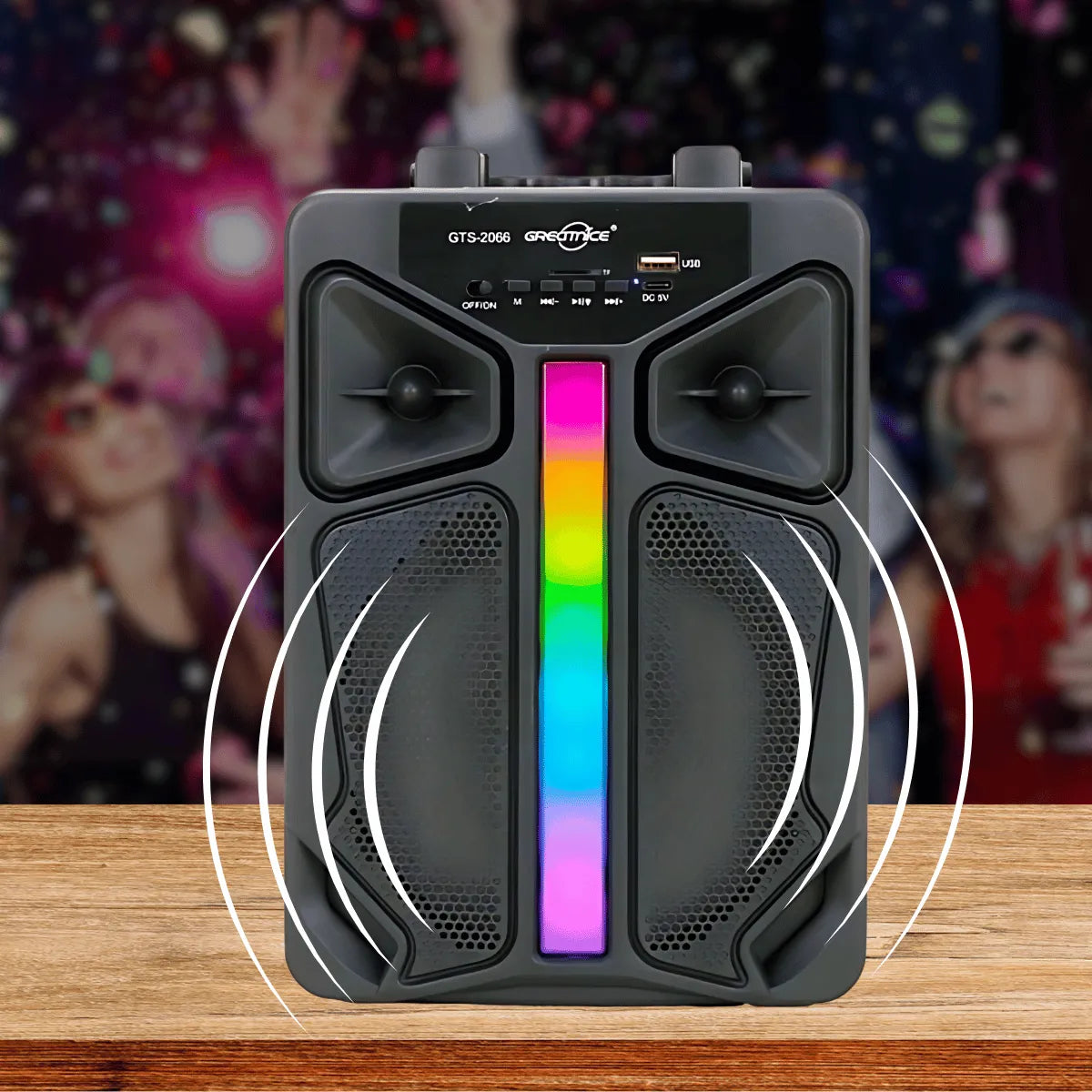 Parlante Con MIcrófono Inalámbrico - G 2066