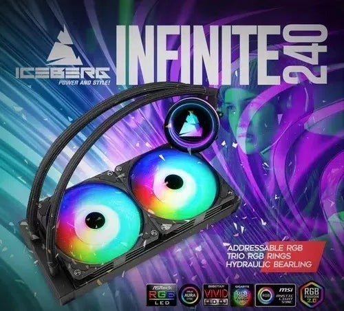 Refrigeración Liquida Iceberg Infinite 240