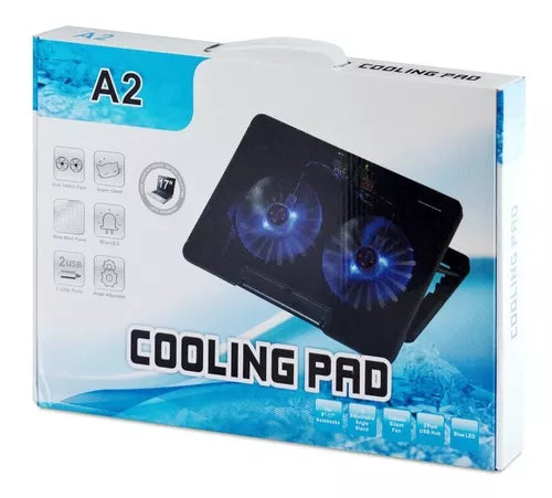 BASE REFRIGERANTE 2 VENTILADORES