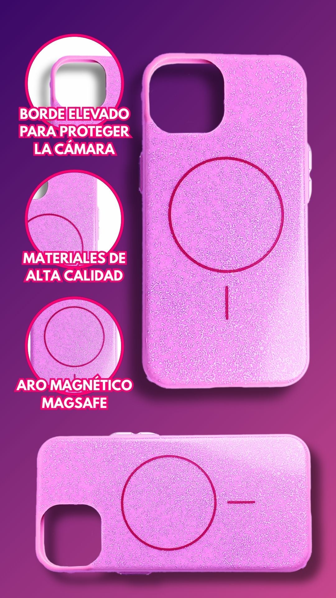 Carcasa Estuche Case para Iphone Escarcha Fashion Iphone