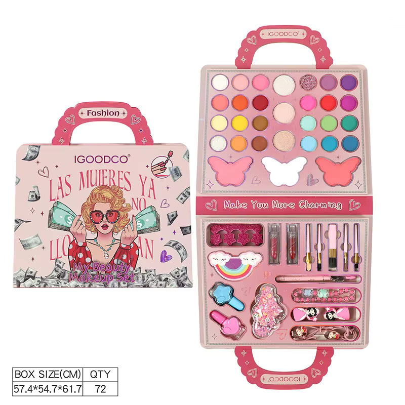 Set De Maquillaje En Cartera Para Niñas 8589 - Tienvir