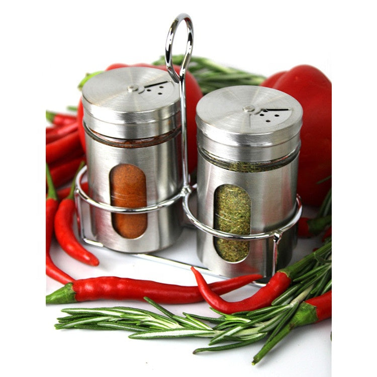 Set Especiero Duo Metálico