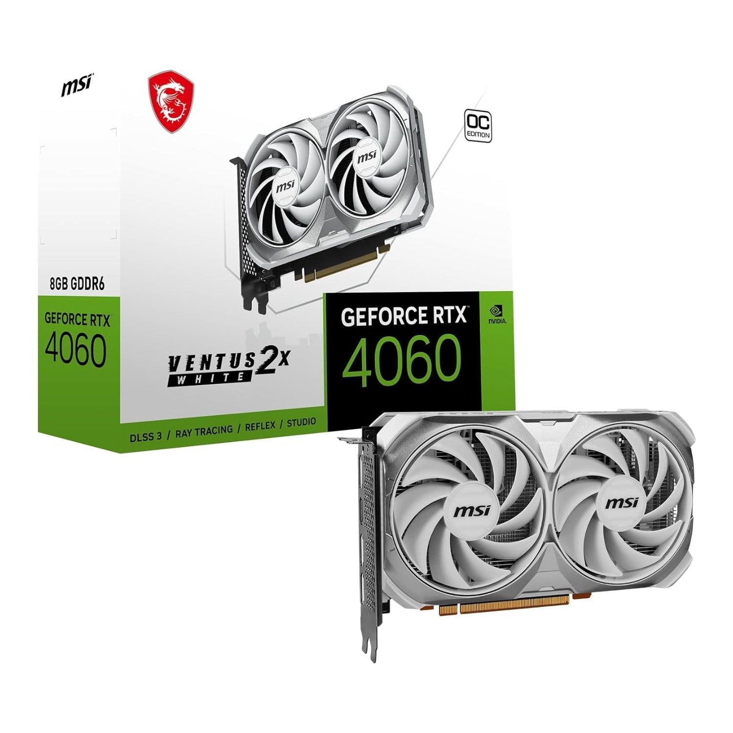 Tarjeta Gráfica Nvidia GeForce RTX 4060 8GB Ventus 2x