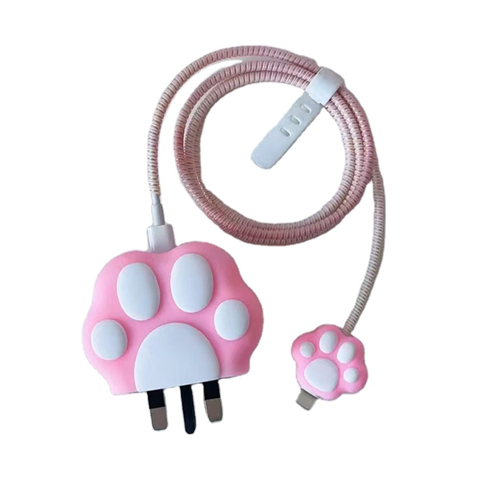Protector para Cable y Cargador USB Antidoblez de Silicona