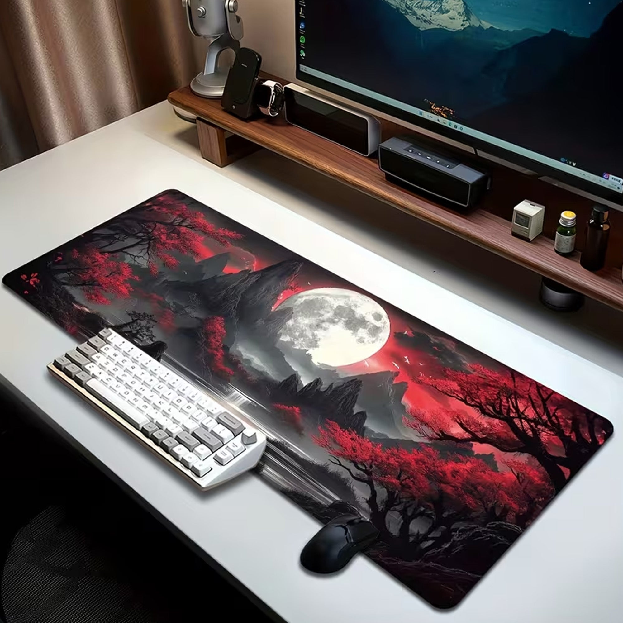 Pad Mouse Gamer 80x30 cm Antideslizante - Tienvir