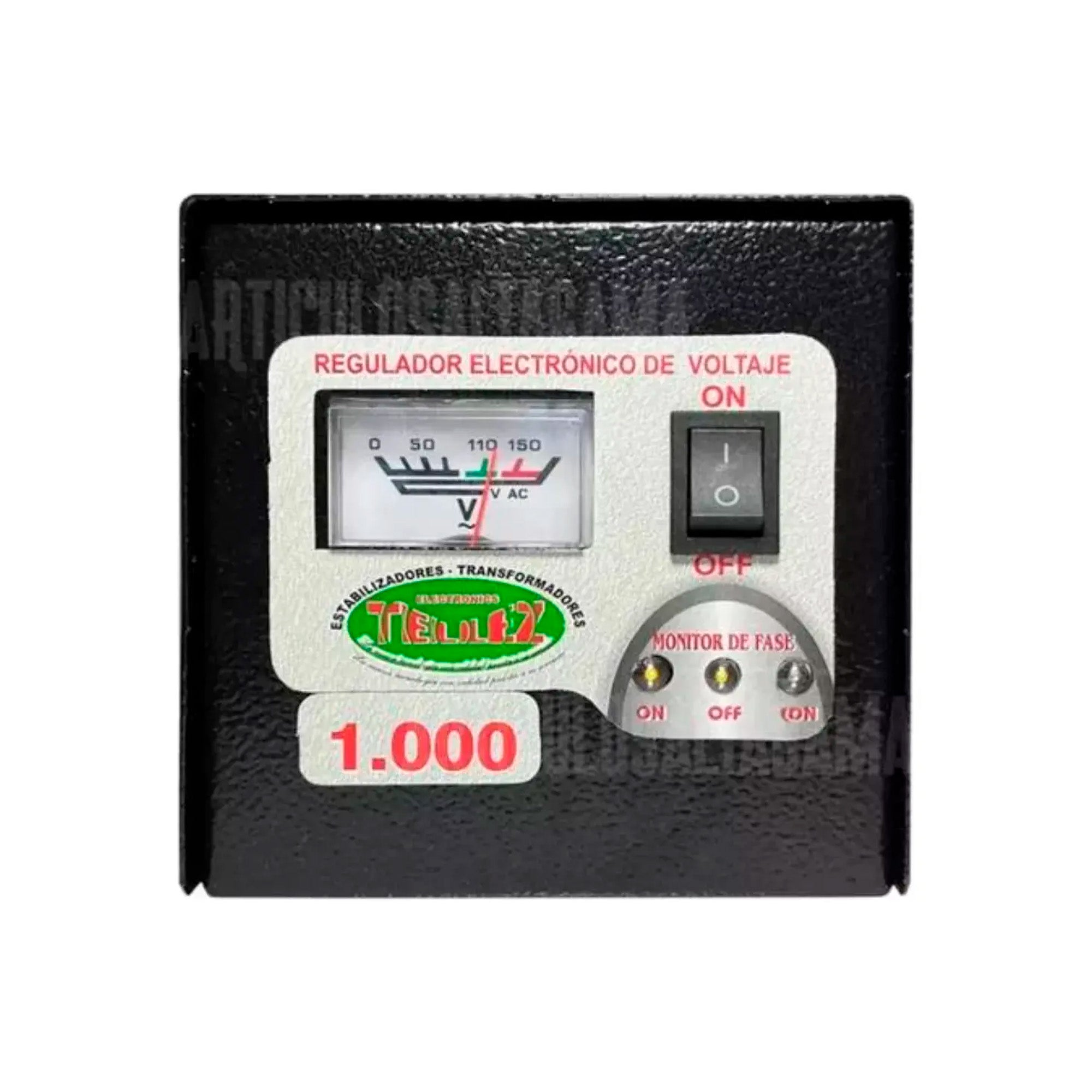 Estabilizador de Voltaje 1000W con 4 Tomas de Salida - Tienvir