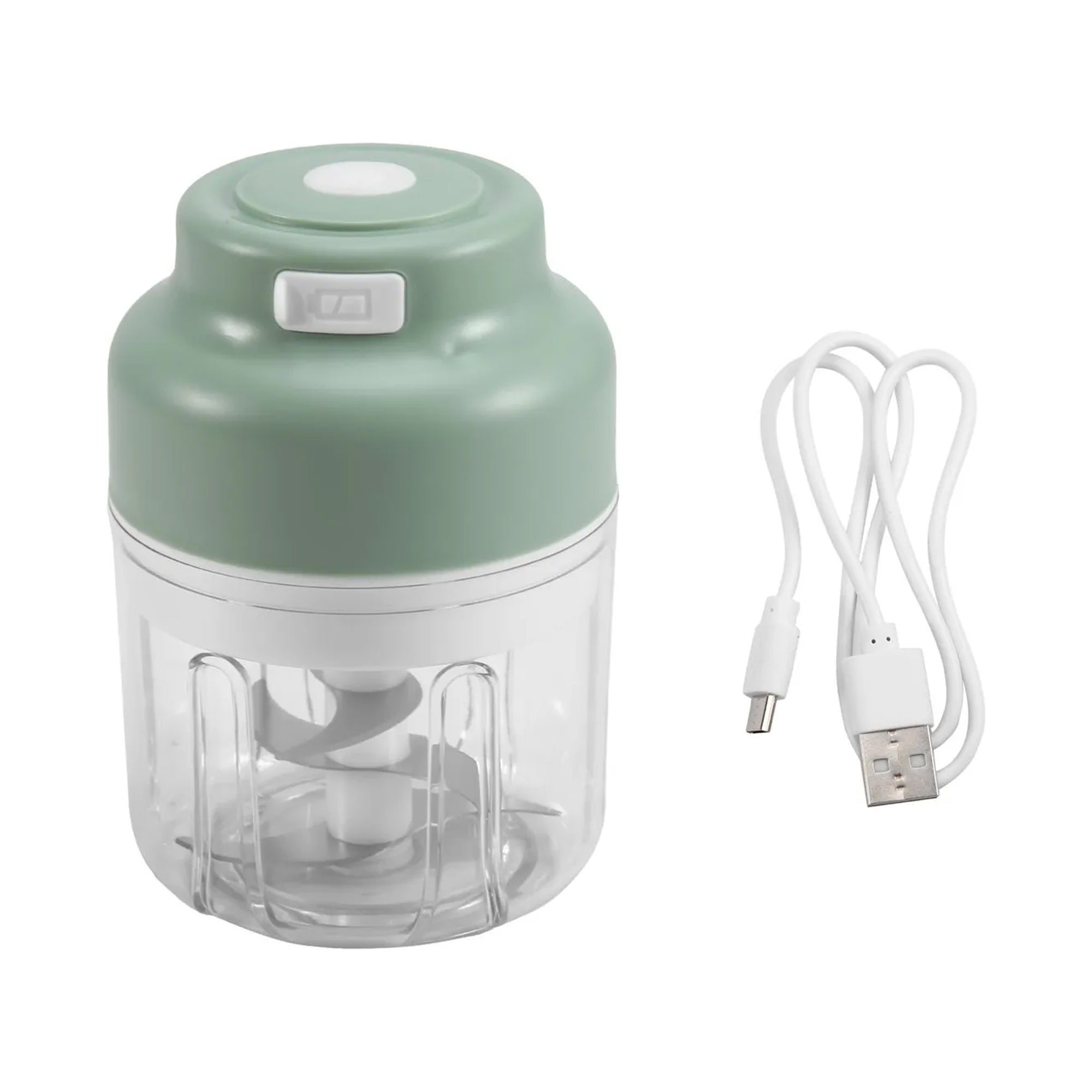 Mini Picador Eléctrico Recargable USB para Alimentos - Tienvir