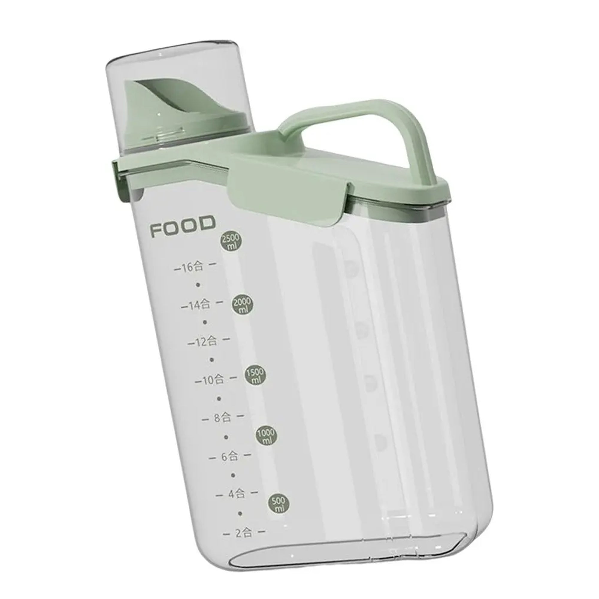 Contenedor Hermético de Almacenamiento 1800 ml con Dispensador y Tapa Sellada