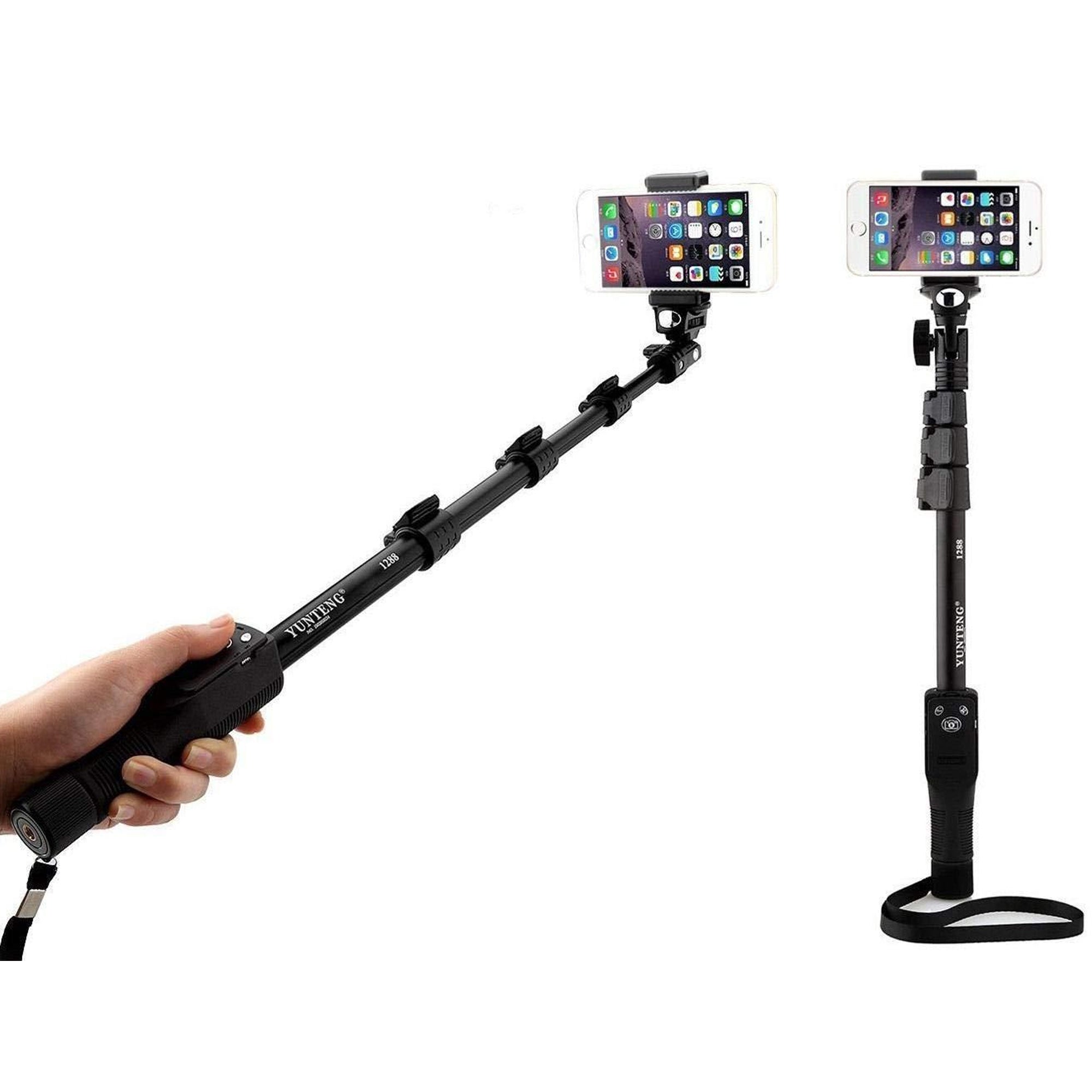Palo Selfie Yunteng YT-1288 Extensible para Celular y Cámara