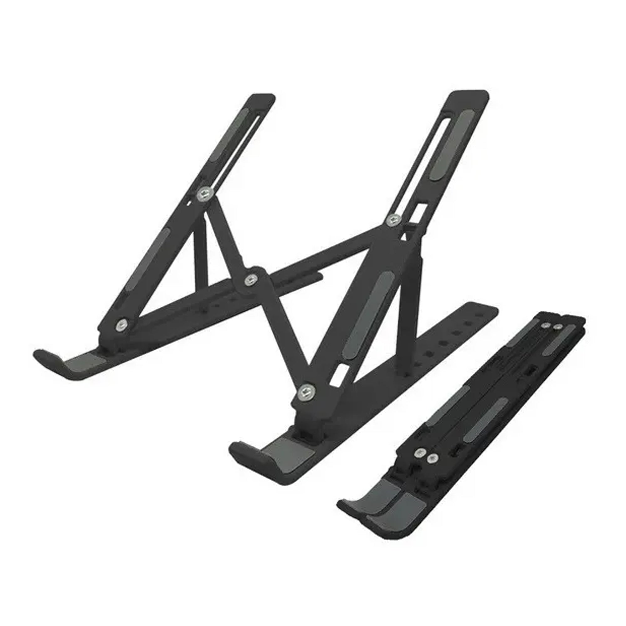 Soporte Metálico Reclinable para Computador Portátil con Altura Ajustable