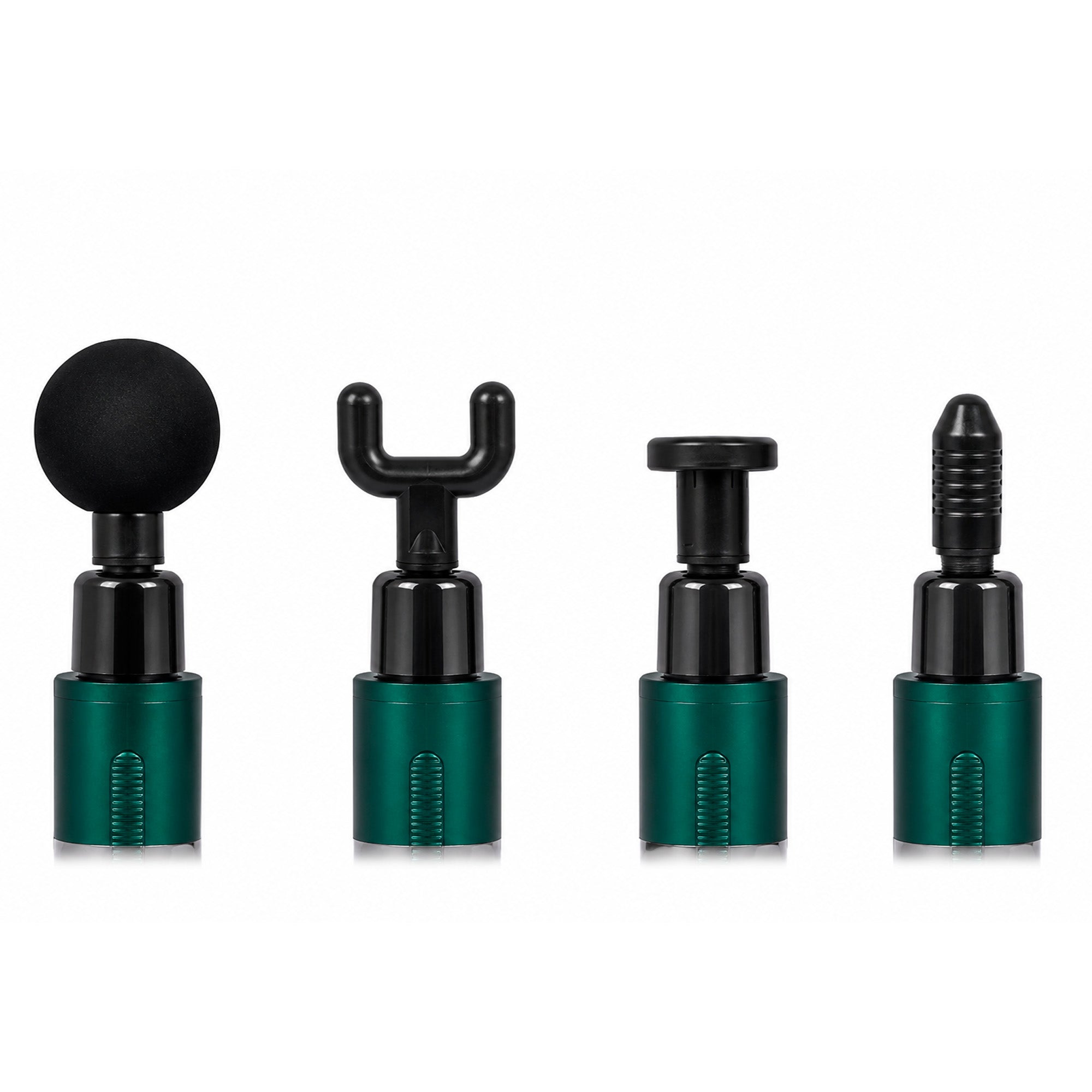 Massage Pro – Pistola Masajeadora Inalámbrica 4 Cabezales - Tienvir