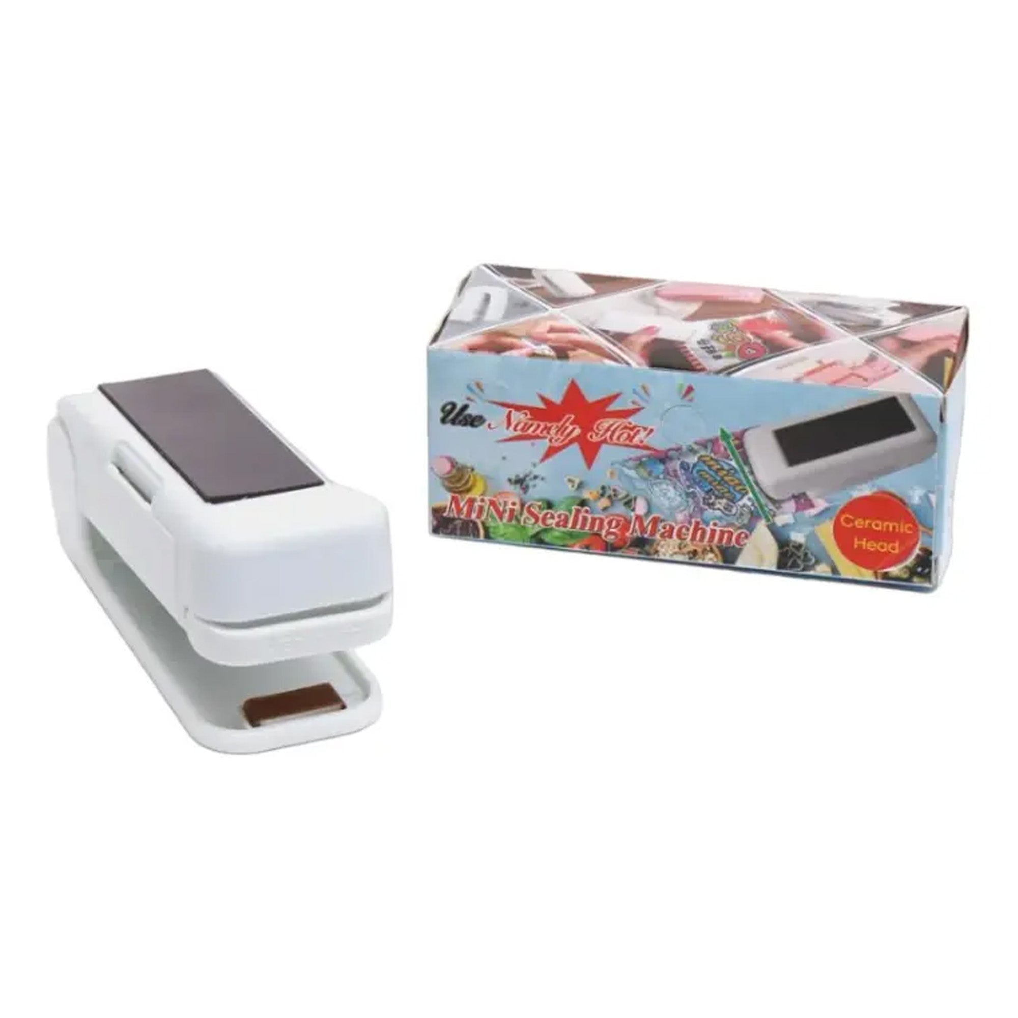 Selladora Mini para Bolsas MJP-198 Recargable con Calentamiento Instantáneo