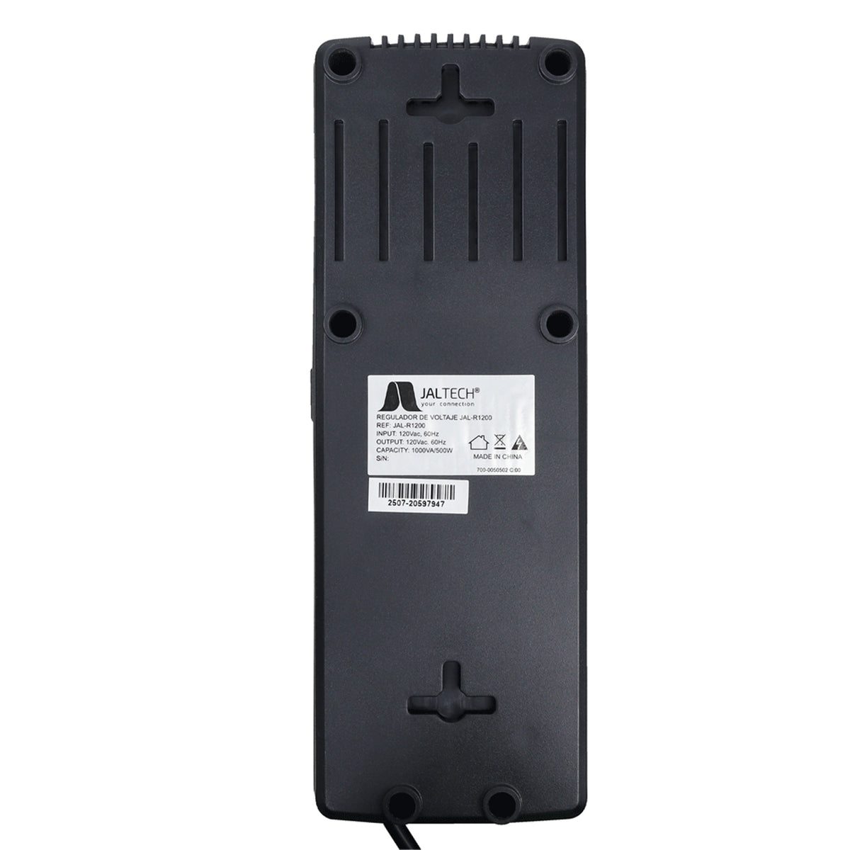 Regulador de Voltaje Jaltech 1000VA 500W