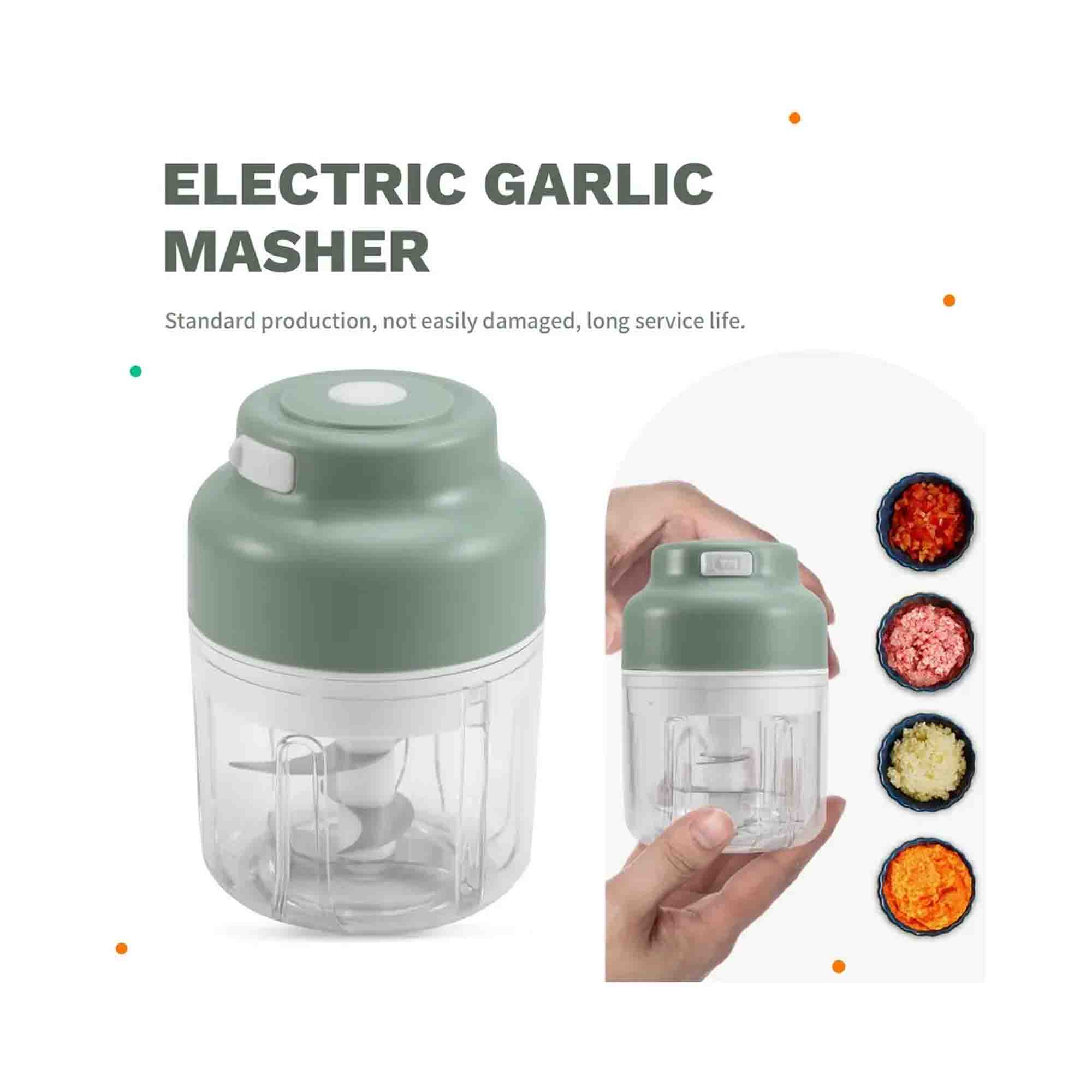 Mini Picador Eléctrico Recargable USB para Alimentos - Tienvir
