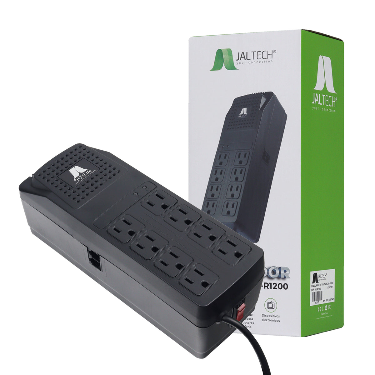 Regulador de Voltaje Jaltech 1000VA 500W
