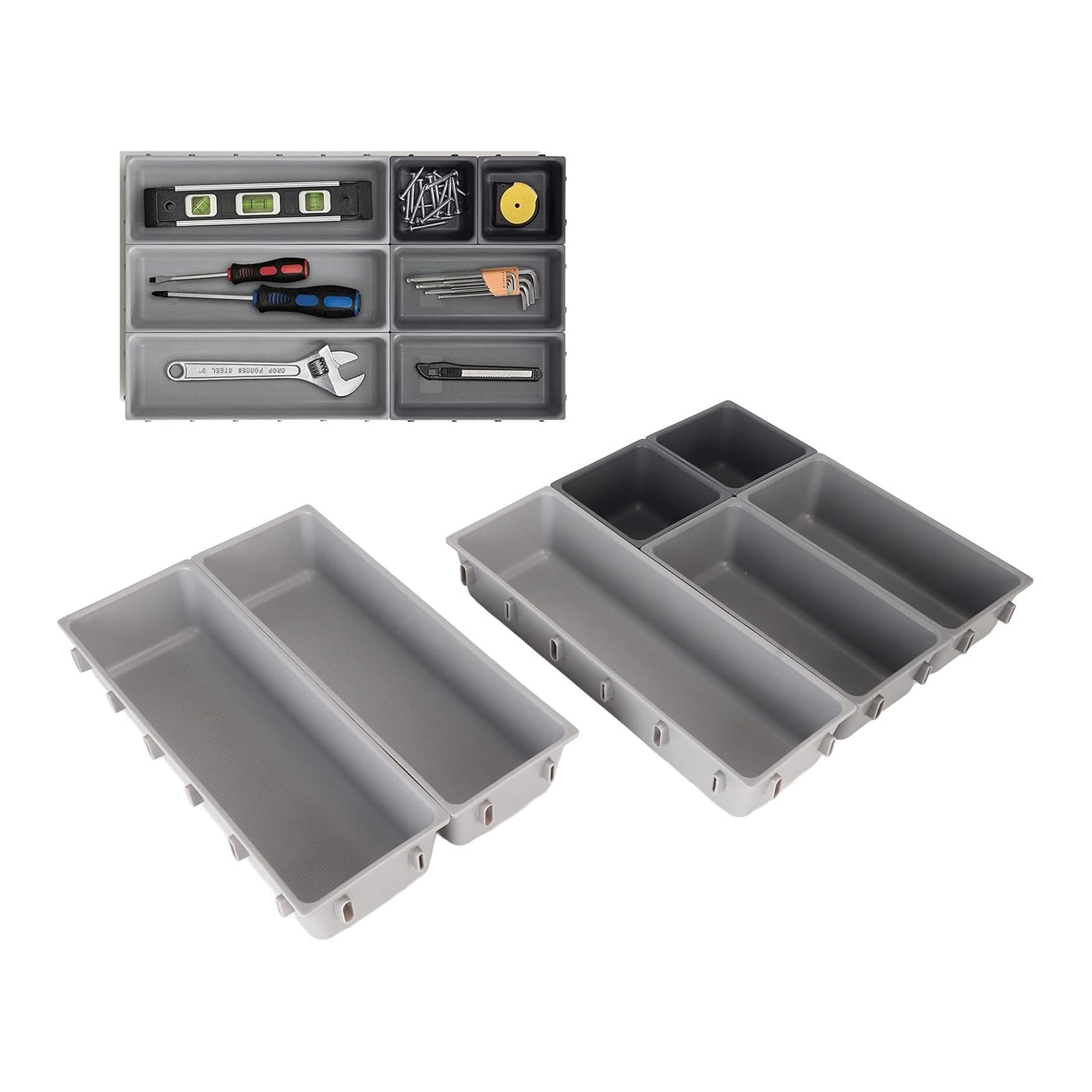 Organizador Modular Interconectable para Cajones con Diseño Ajustable