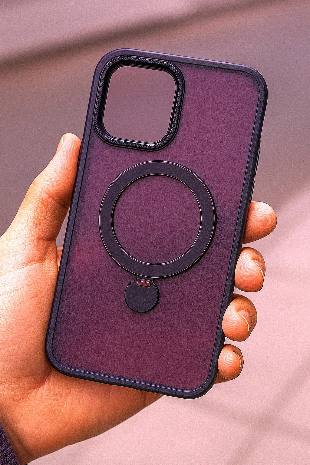 Carcasa Estuche Case para Iphone Magsafe Giratorio