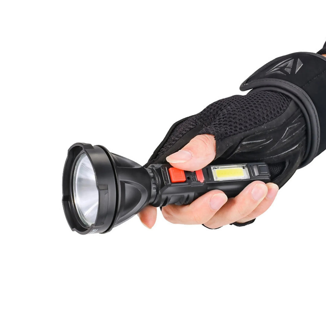 Linterna Led Recargable Doble Foco, Potente Y Ambiental
