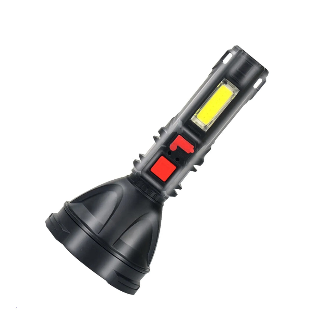 Linterna Led Recargable Doble Foco, Potente Y Ambiental