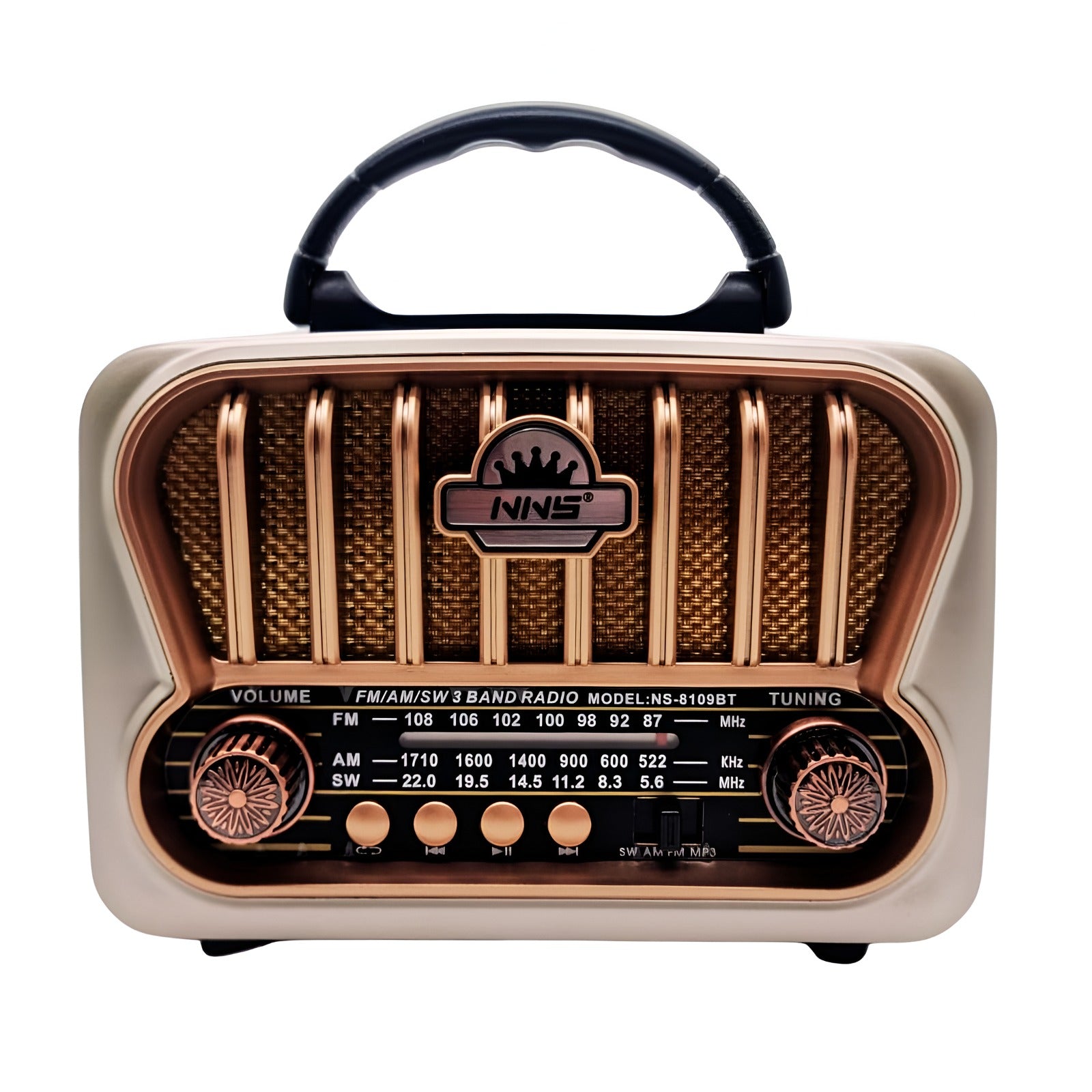 RADIO PARLANTE VINTAGE NS 8109 BT