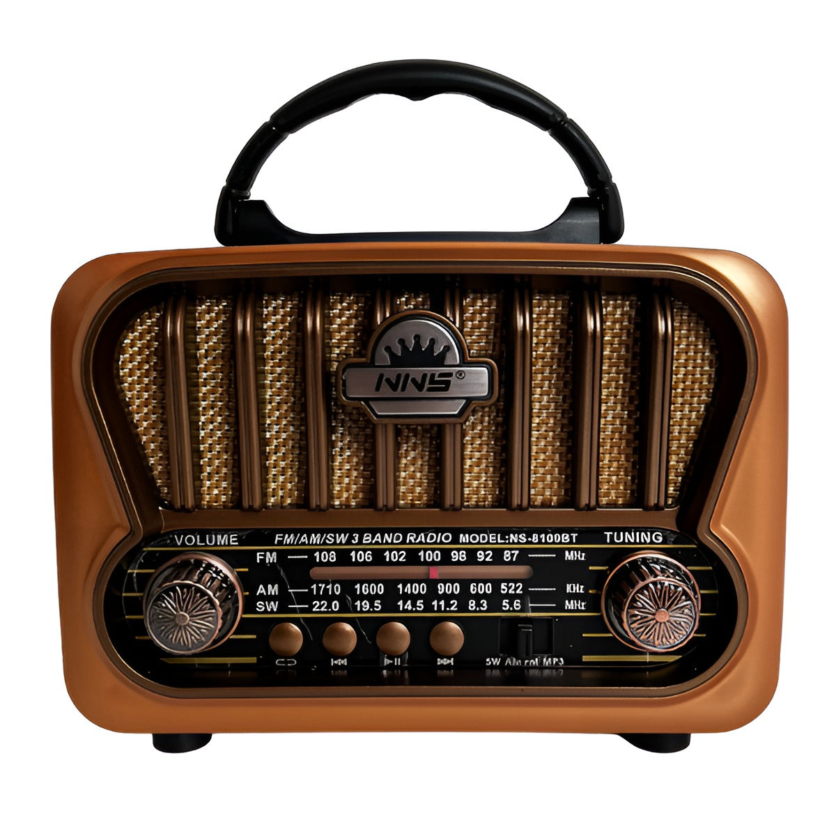 RADIO PARLANTE VINTAGE NS 8109 BT