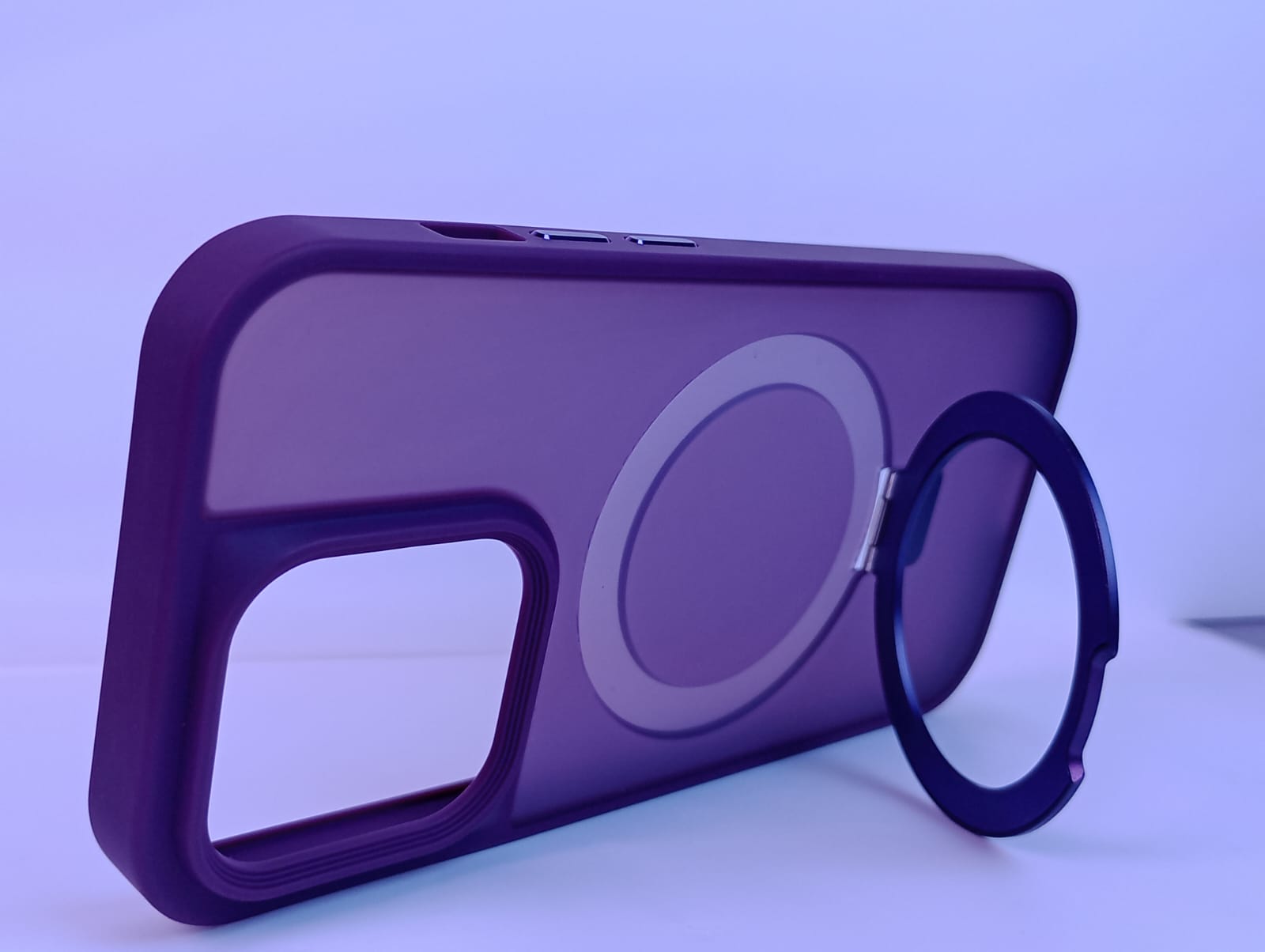 Carcasa Estuche Case para Iphone Magsafe Giratorio