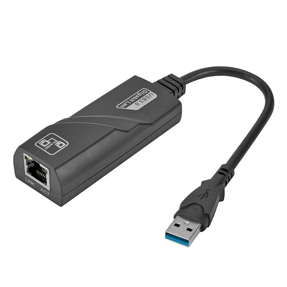 Adaptador RJ45 Puerto LAN A USB 3.0 Hasta 1000mbps