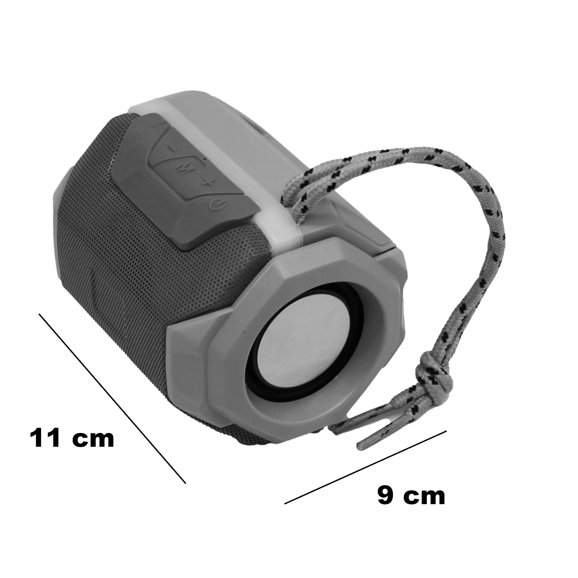 Mini Parlante Bluetooth 5W FM USB y MicroSD