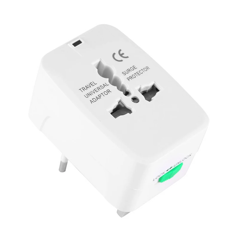 Adaptador Universal Enchufe Viajero Convertidor Toma Corriente