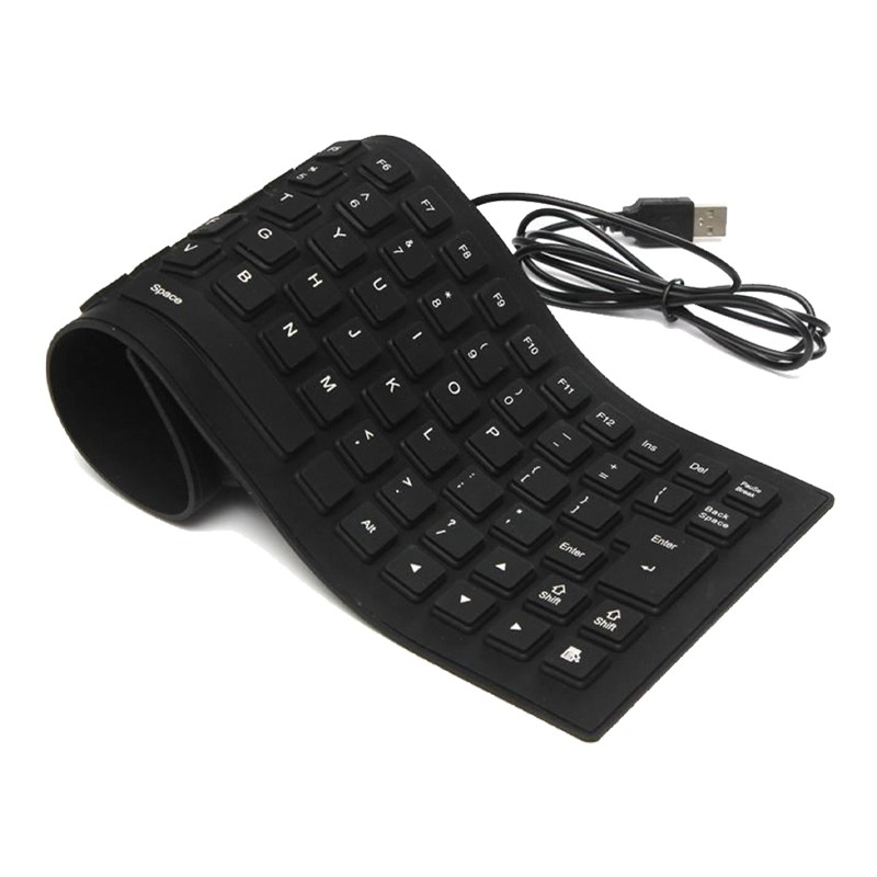 TECLADO FLEXIBLE PARA PC